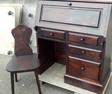 和光 樺材 ライティングビューロ ドレッサー 机