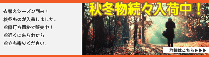 2016年秋冬セール